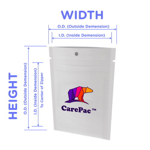 custom sized pouches