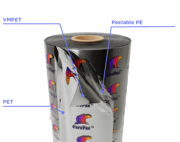 EasyPeelable VMPET roll image