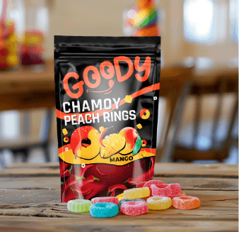 Food-grade flexible barrier pouch for long-lasting freshness.